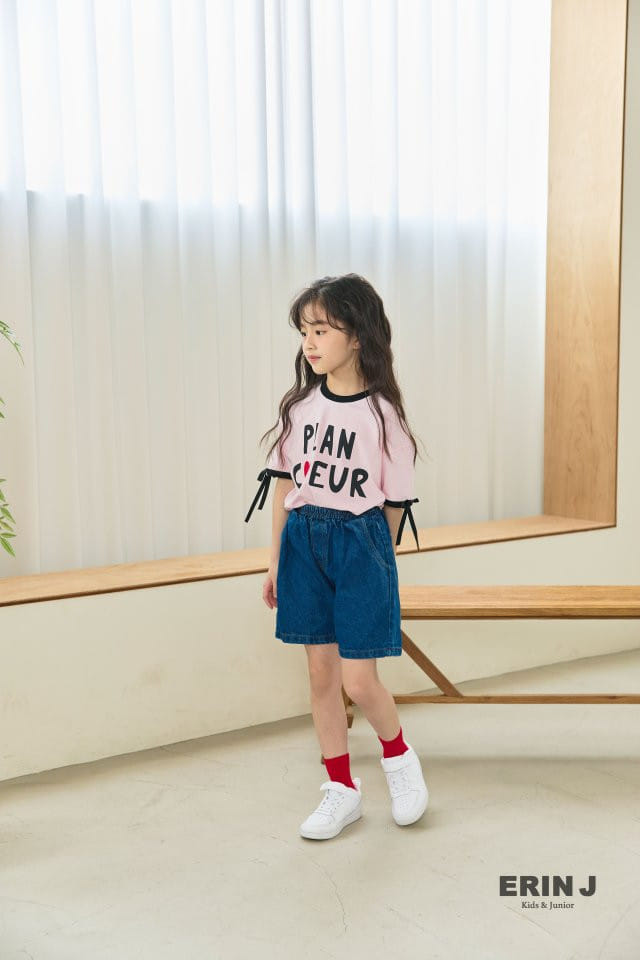 Erin J - Korean Children Fashion - #discoveringself - Heart Ribbon Tee - 8