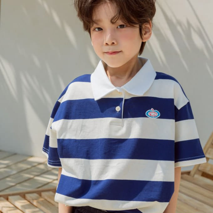 Erin J - Korean Children Fashion - #fashionkids - ST Collar Tee