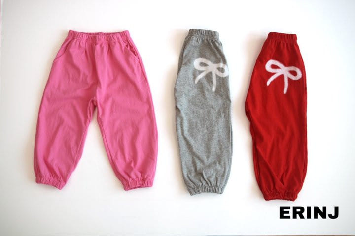 Erin J - Korean Children Fashion - #fashionkids - Ribbon Jogger Pants - 2