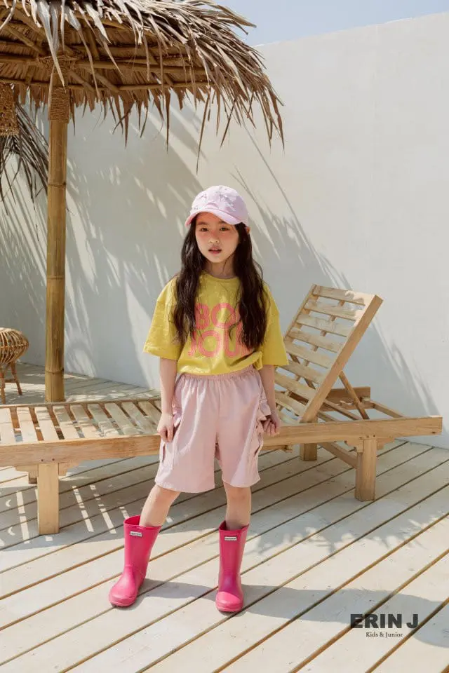 Erin J - Korean Children Fashion - #kidsshorts - Bonjour Tee - 10