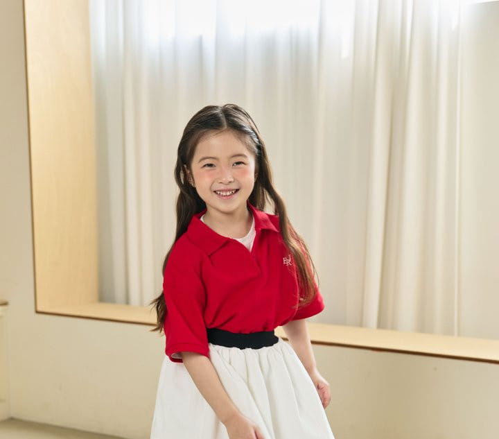 Erin J - Korean Children Fashion - #kidsstore - PK Collar Tee - 11