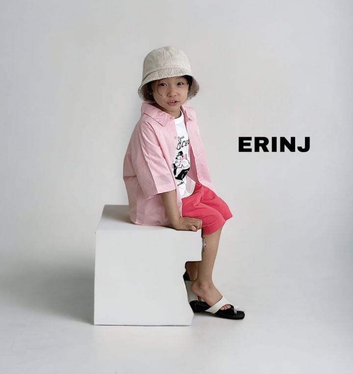 Erin J - Korean Children Fashion - #kidsshorts - Solid Shirt - 4