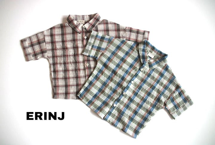 Erin J - Korean Children Fashion - #littlefashionista - Check Shirt - 3