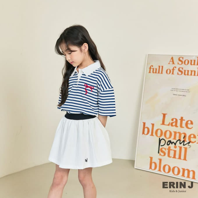 Erin J - Korean Children Fashion - #magicofchildhood - Ribbon Collar Tee