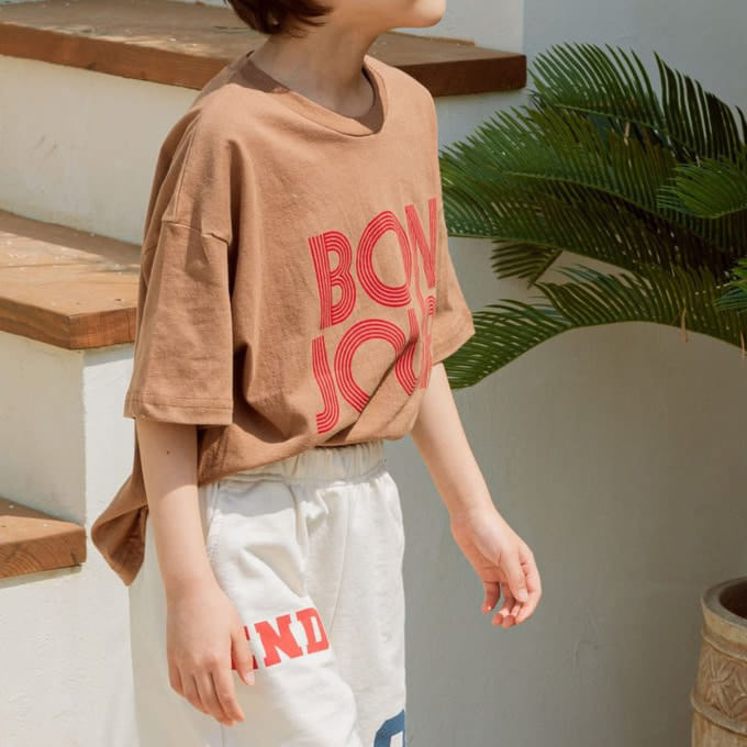 Erin J - Korean Children Fashion - #magicofchildhood - Bonjour Tee