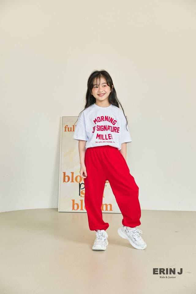 Erin J - Korean Children Fashion - #prettylittlegirls - Ribbon Jogger Pants - 10