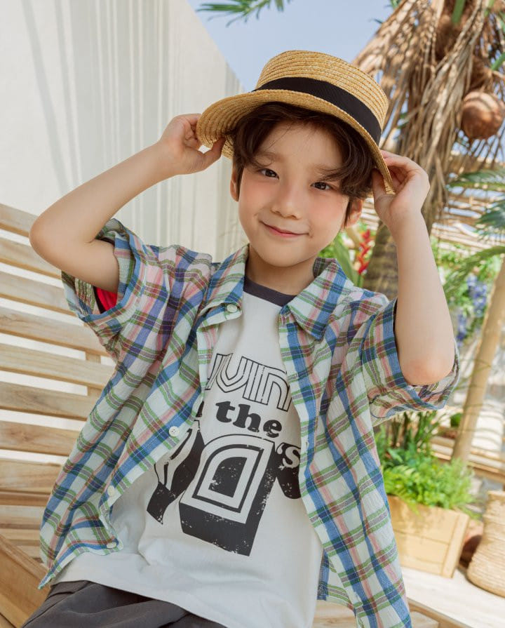 Erin J - Korean Children Fashion - #prettylittlegirls - Check Shirt - 6