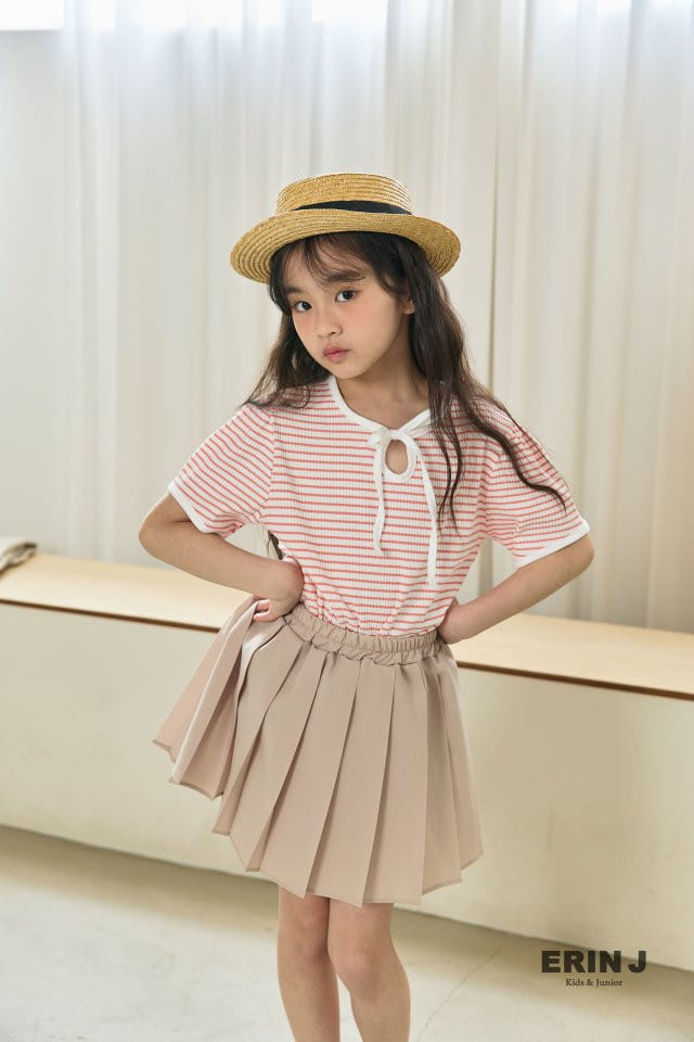 Erin J - Korean Children Fashion - #stylishchildhood - Rib Ribbon Tee - 7