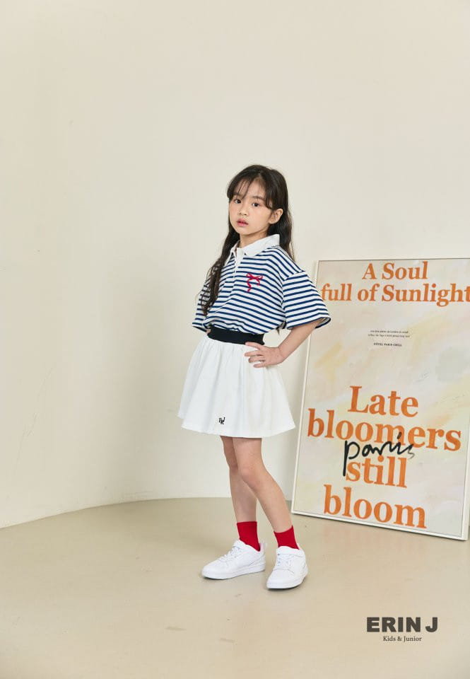 Erin J - Korean Children Fashion - #stylishchildhood - Ribbon Collar Tee - 6