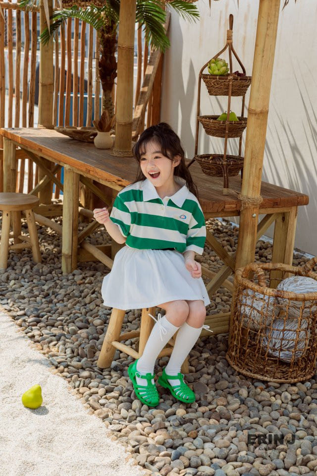 Erin J - Korean Children Fashion - #toddlerclothing - ST Collar Tee - 11