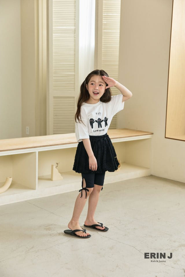 Erin J - Korean Children Fashion - #todddlerfashion - Love Cat Tee - 4