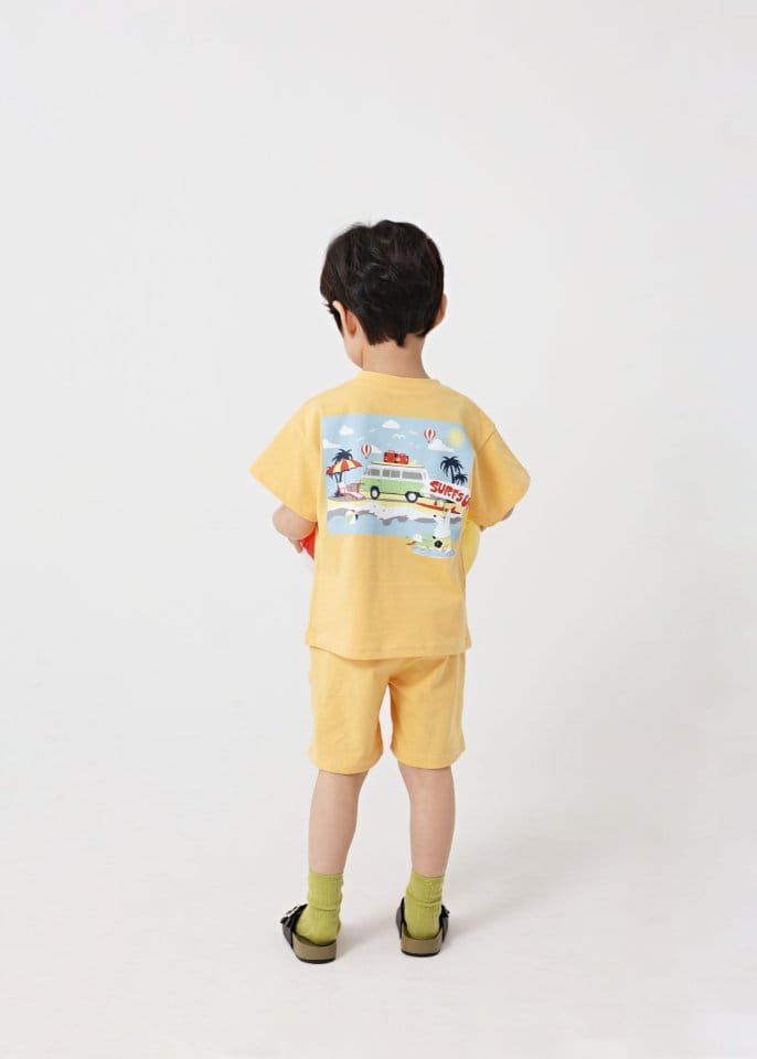 Fashion King - Korean Children Fashion - #Kfashion4kids - Pola Suff Top Bottom Set - 7