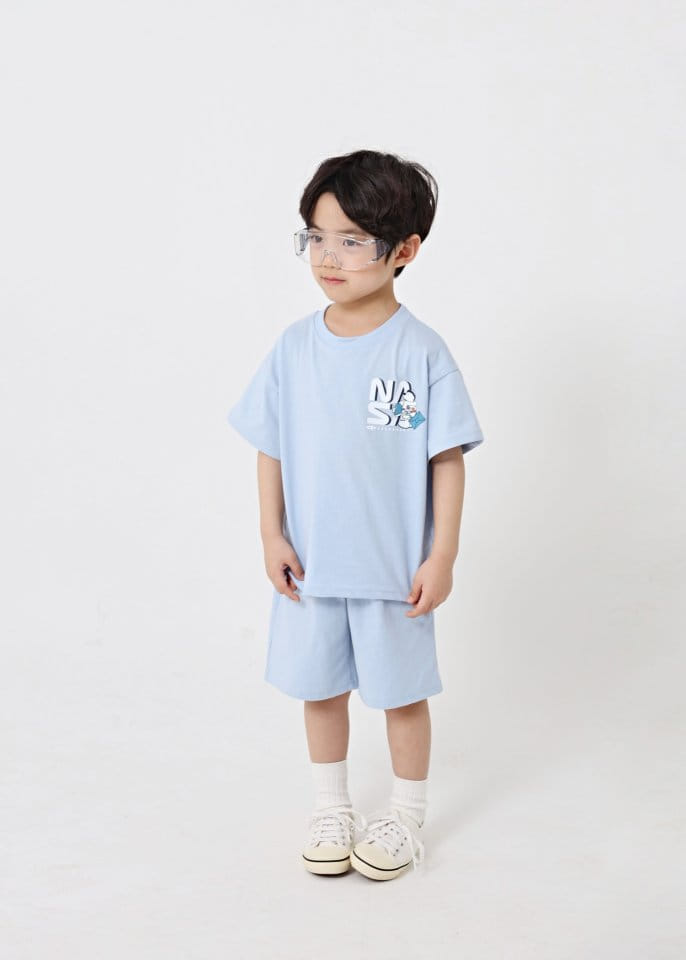 Fashion King - Korean Children Fashion - #Kfashion4kids - Pola Nasa Top Bottom Set - 6