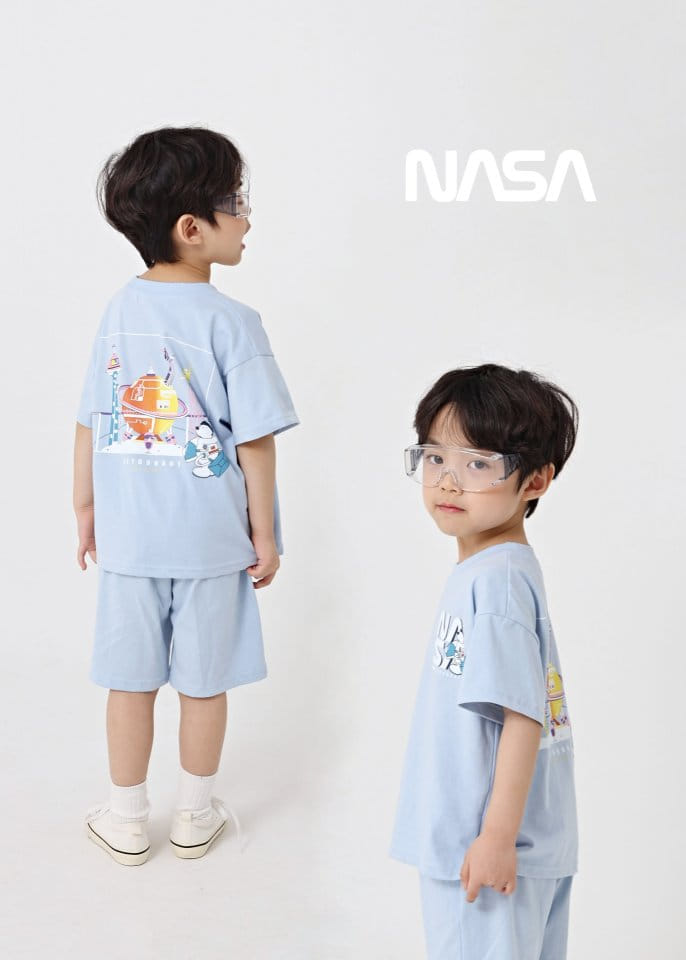 Fashion King - Korean Children Fashion - #discoveringself - Pola Nasa Top Bottom Set