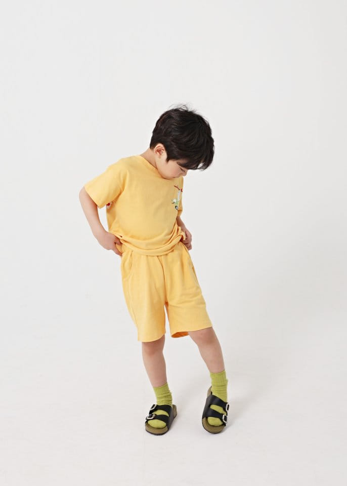 Fashion King - Korean Children Fashion - #fashionkids - Pola Suff Top Bottom Set - 4