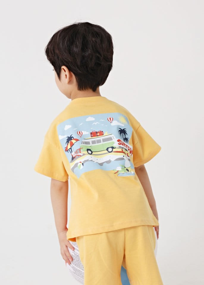 Fashion King - Korean Children Fashion - #kidzfashiontrend - Pola Suff Top Bottom Set - 6