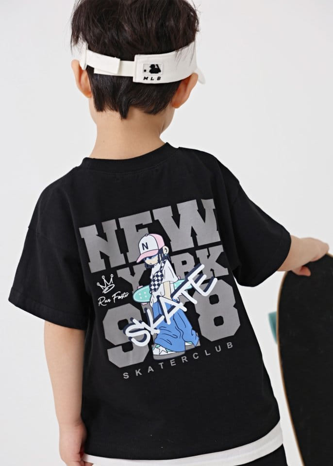 Fashion King - Korean Children Fashion - #magicofchildhood - Skate Club Layered Top Bottom Set - 11