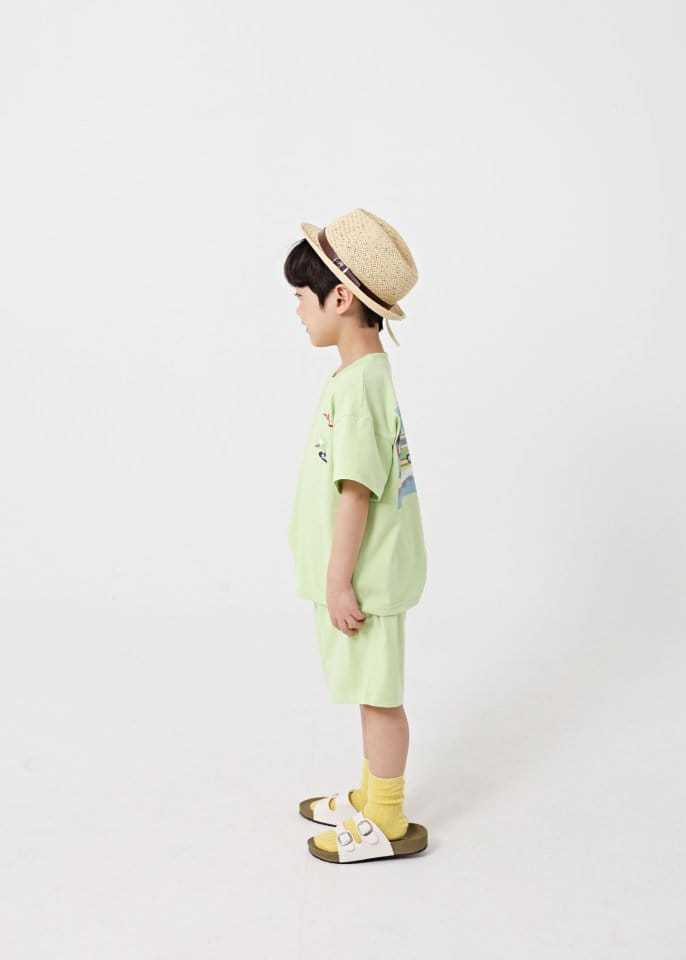 Fashion King - Korean Children Fashion - #magicofchildhood - Pola Suff Top Bottom Set - 9