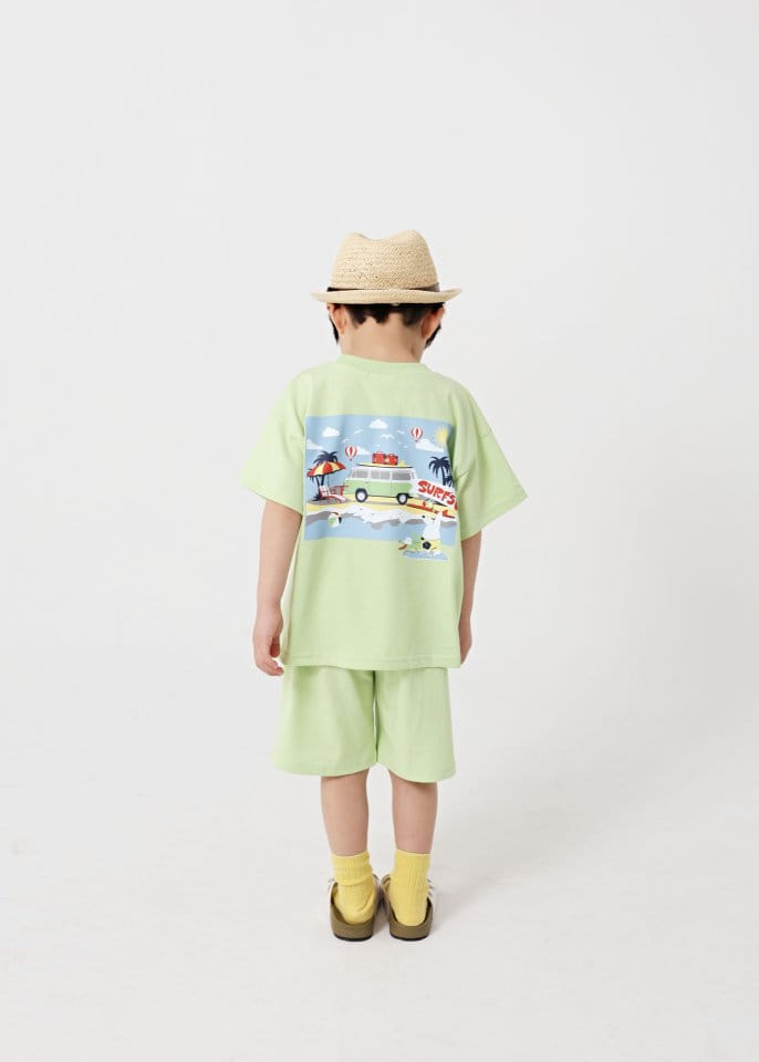 Fashion King - Korean Children Fashion - #minifashionista - Pola Suff Top Bottom Set - 10