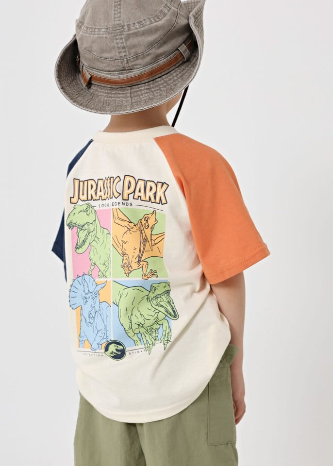 Fashion King - Korean Children Fashion - #prettylittlegirls - Jurassic Park Color Top Bottom Set - 8