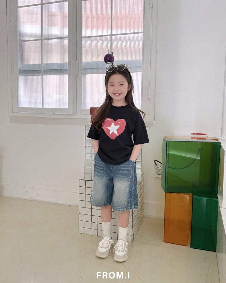 From I - Korean Children Fashion - #Kfashion4kids - Star Heart Tee - 7