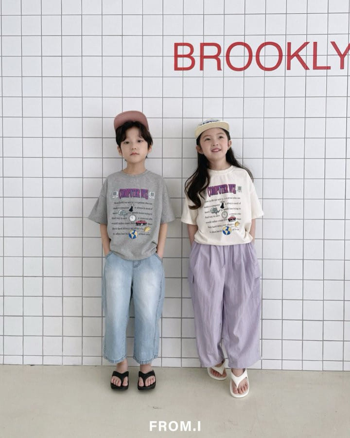 From I - Korean Children Fashion - #Kfashion4kids - Computer Short Sleeve Tee - 5