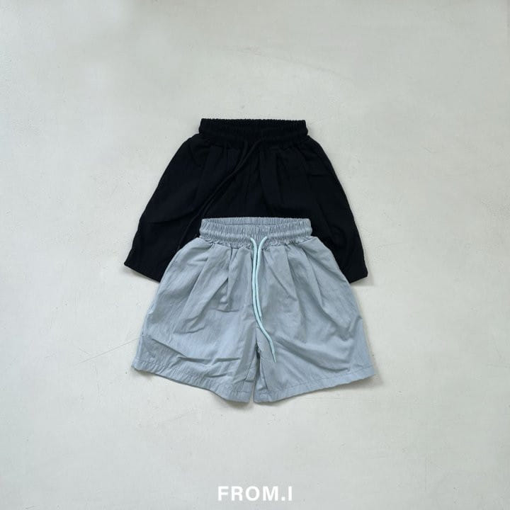 From I - Korean Children Fashion - #Kfashion4kids - Two Tuck Nylon Pants - 2