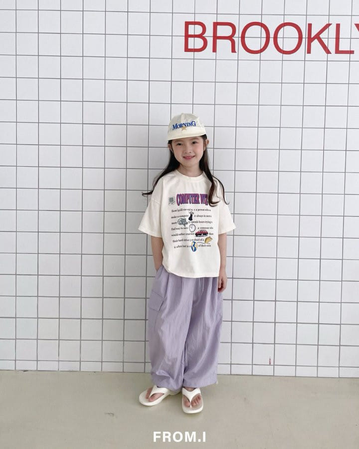 From I - Korean Children Fashion - #childofig - Computer Short Sleeve Tee - 10