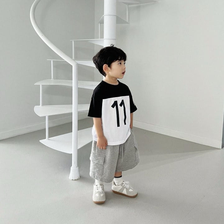 From I - Korean Children Fashion - #stylishchildhood - Cargo Wide Sweat Pants - 4