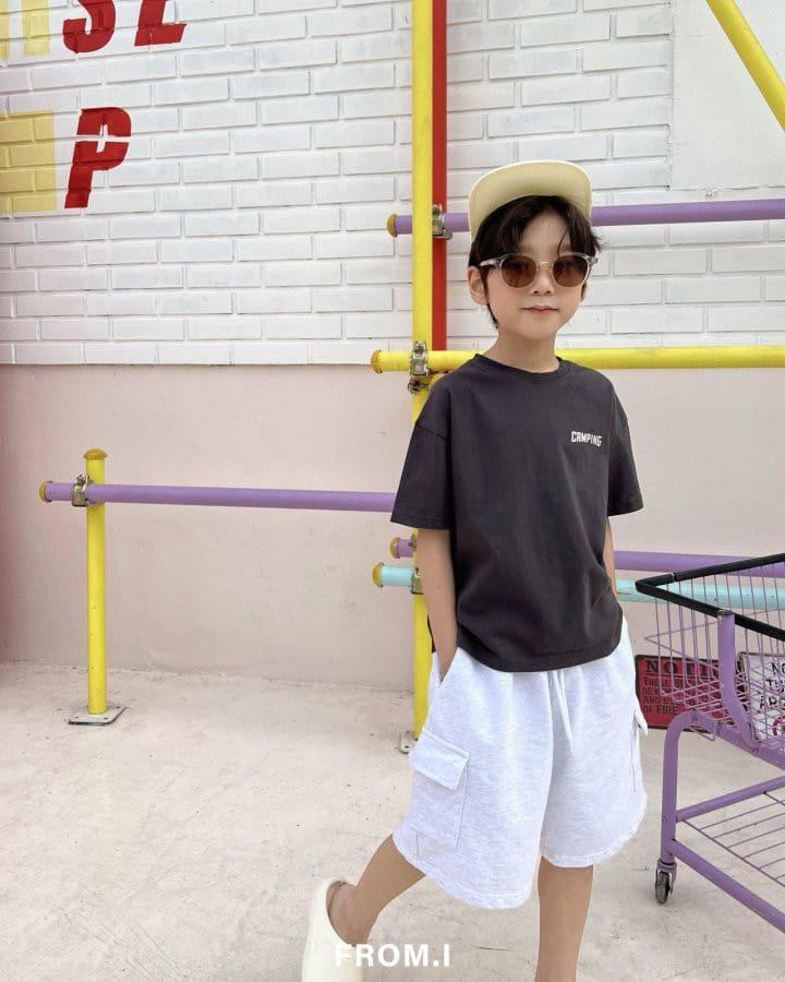 From I - Korean Children Fashion - #childrensboutique - Camping Short Sleeve Tee - 10