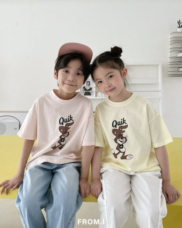 From I - Korean Children Fashion - #childrensboutique - Quick Short Sleeve Tee - 3