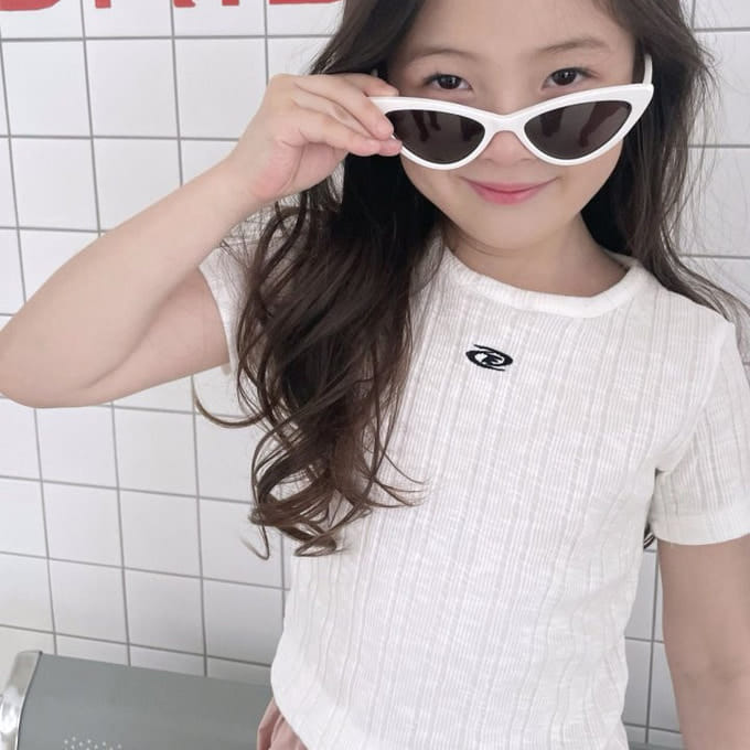 From I - Korean Children Fashion - #childrensboutique - Logo Short Sleeve Tee