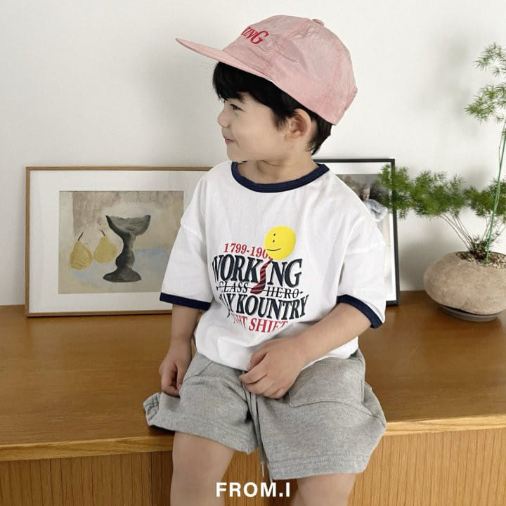 From I - Korean Children Fashion - #designkidswear - Working Short Sleeve Tee - 6