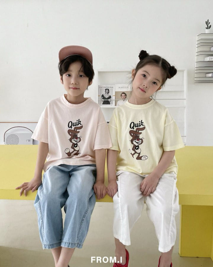 From I - Korean Children Fashion - #childrensboutique - Quick Short Sleeve Tee - 4