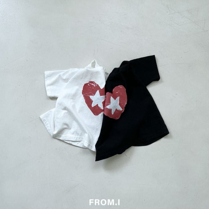 From I - Korean Children Fashion - #discoveringself - Star Heart Tee - 2