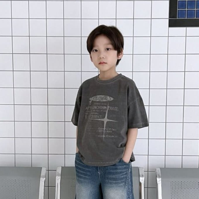 From I - Korean Children Fashion - #discoveringself - Piece Dyed Pig Tee