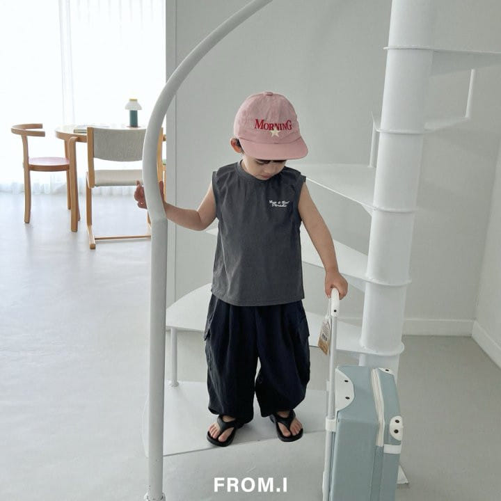 From I - Korean Children Fashion - #discoveringself - String Cargo Pants - 8