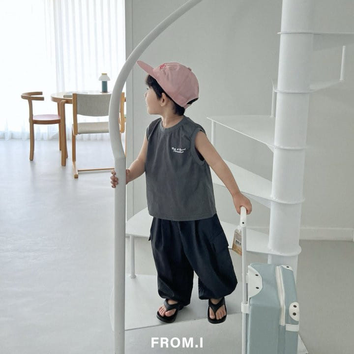 From I - Korean Children Fashion - #fashionkids - String Cargo Pants - 9