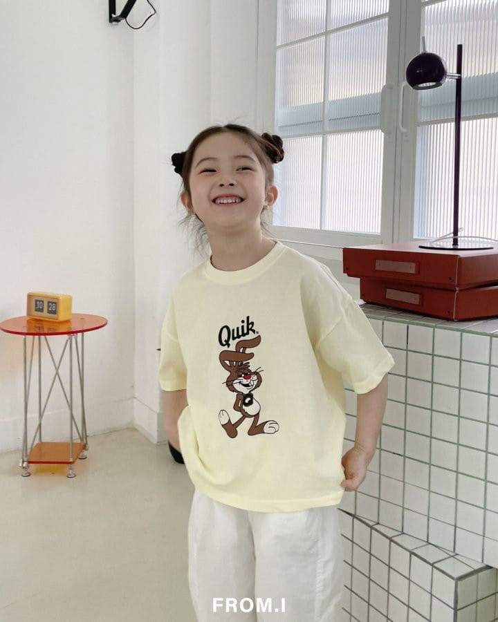 From I - Korean Children Fashion - #kidsshorts - Quick Short Sleeve Tee - 7