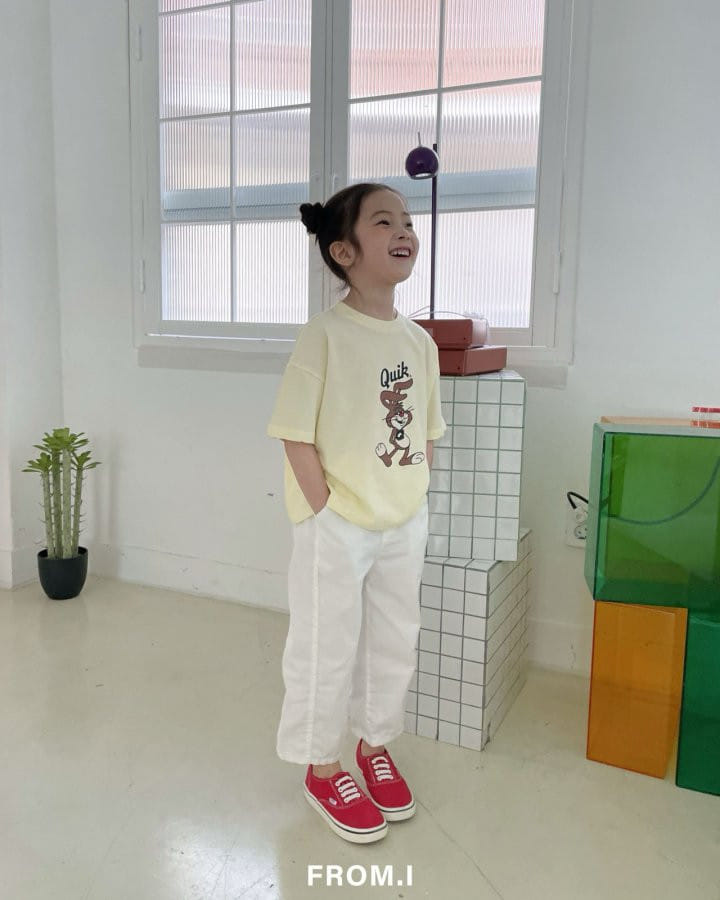 From I - Korean Children Fashion - #kidsstore - Quick Short Sleeve Tee - 8