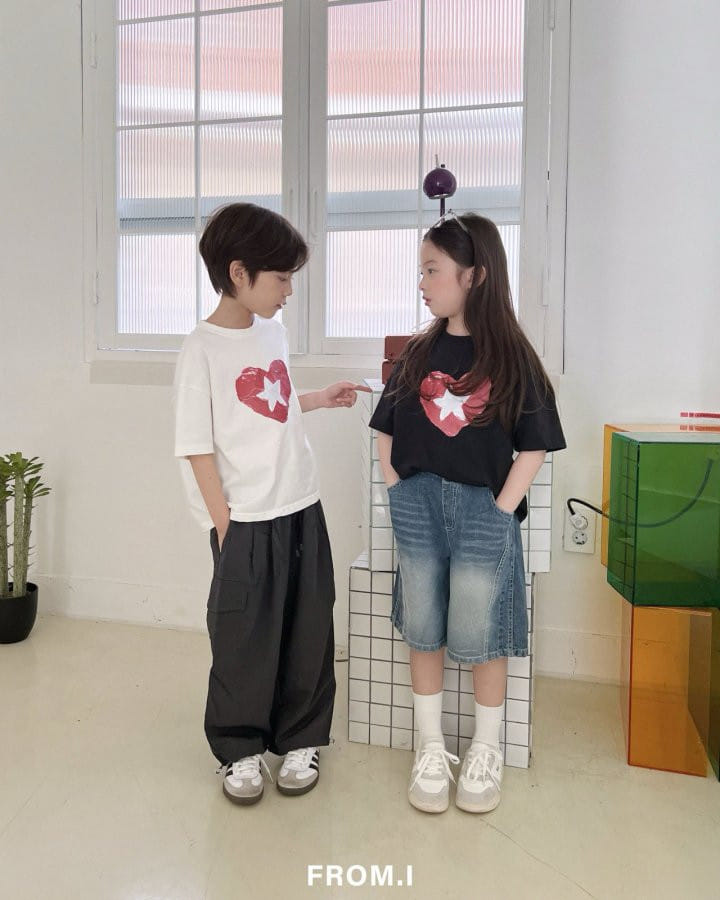 From I - Korean Children Fashion - #kidzfashiontrend - Star Heart Tee - 6