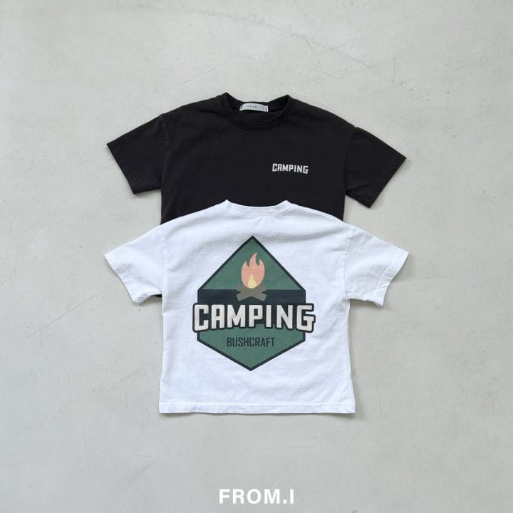 From I - Korean Children Fashion - #kidzfashiontrend - Camping Short Sleeve Tee - 2