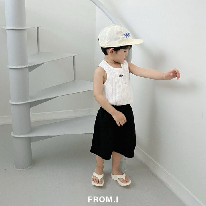 From I - Korean Children Fashion - #kidzfashiontrend - Logp Sleeveless Tee - 6