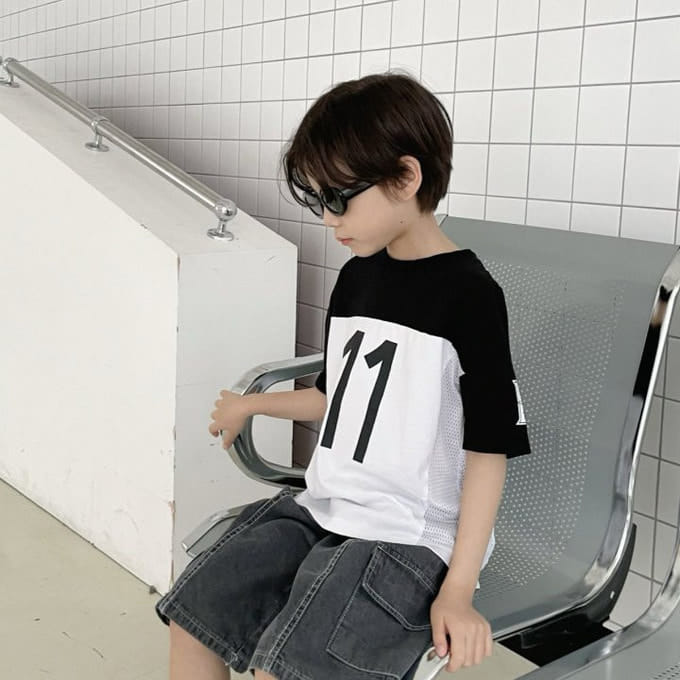 From I - Korean Children Fashion - #littlefashionista - 11 Mesh Tee