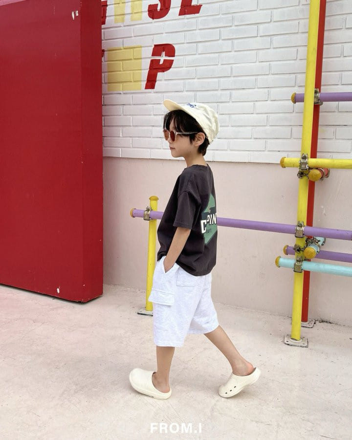 From I - Korean Children Fashion - #magicofchildhood - Camping Short Sleeve Tee - 5