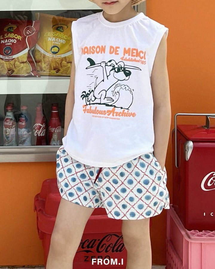 From I - Korean Children Fashion - #magicofchildhood - Maisonde Sleeveless Tee - 5