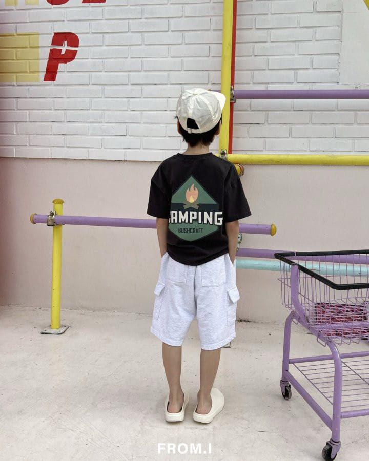 From I - Korean Children Fashion - #minifashionista - Camping Short Sleeve Tee - 6