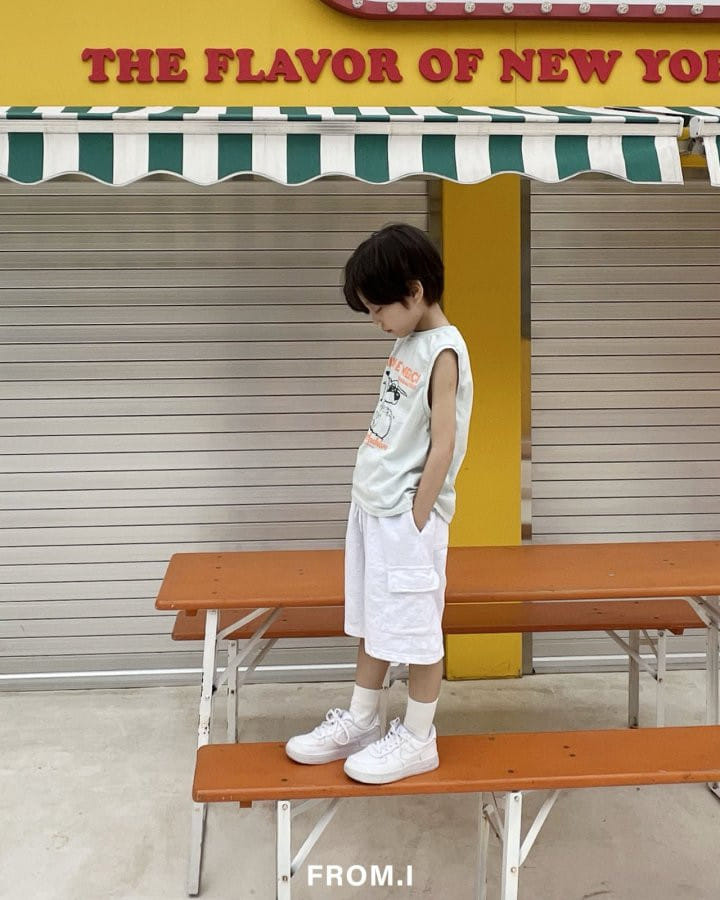 From I - Korean Children Fashion - #stylishchildhood - Maisonde Sleeveless Tee - 10