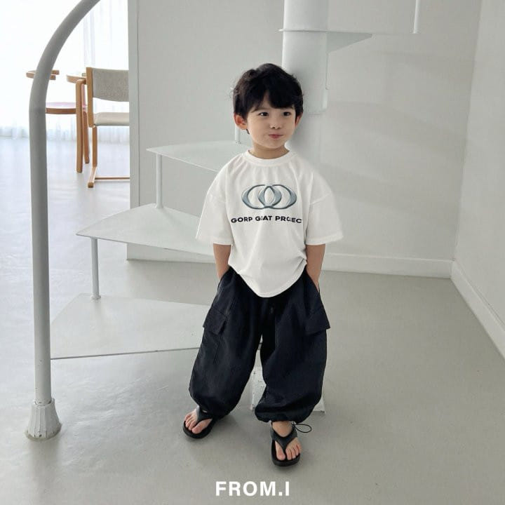 From I - Korean Children Fashion - #toddlerclothing - String Cargo Pants - 3