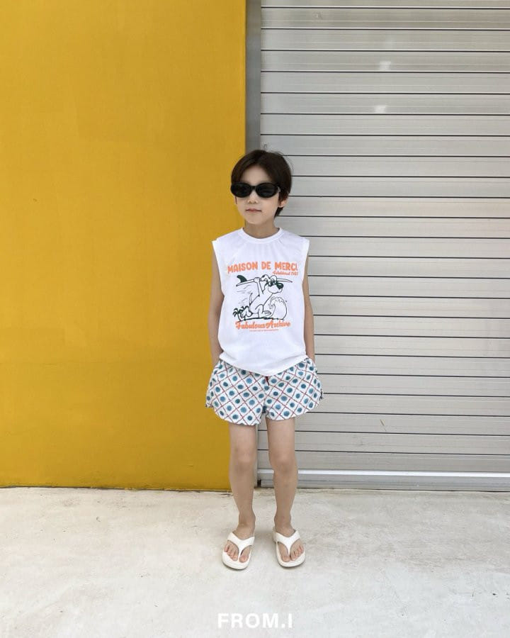 From I - Korean Children Fashion - #toddlerclothing - Maisonde Sleeveless Tee - 9